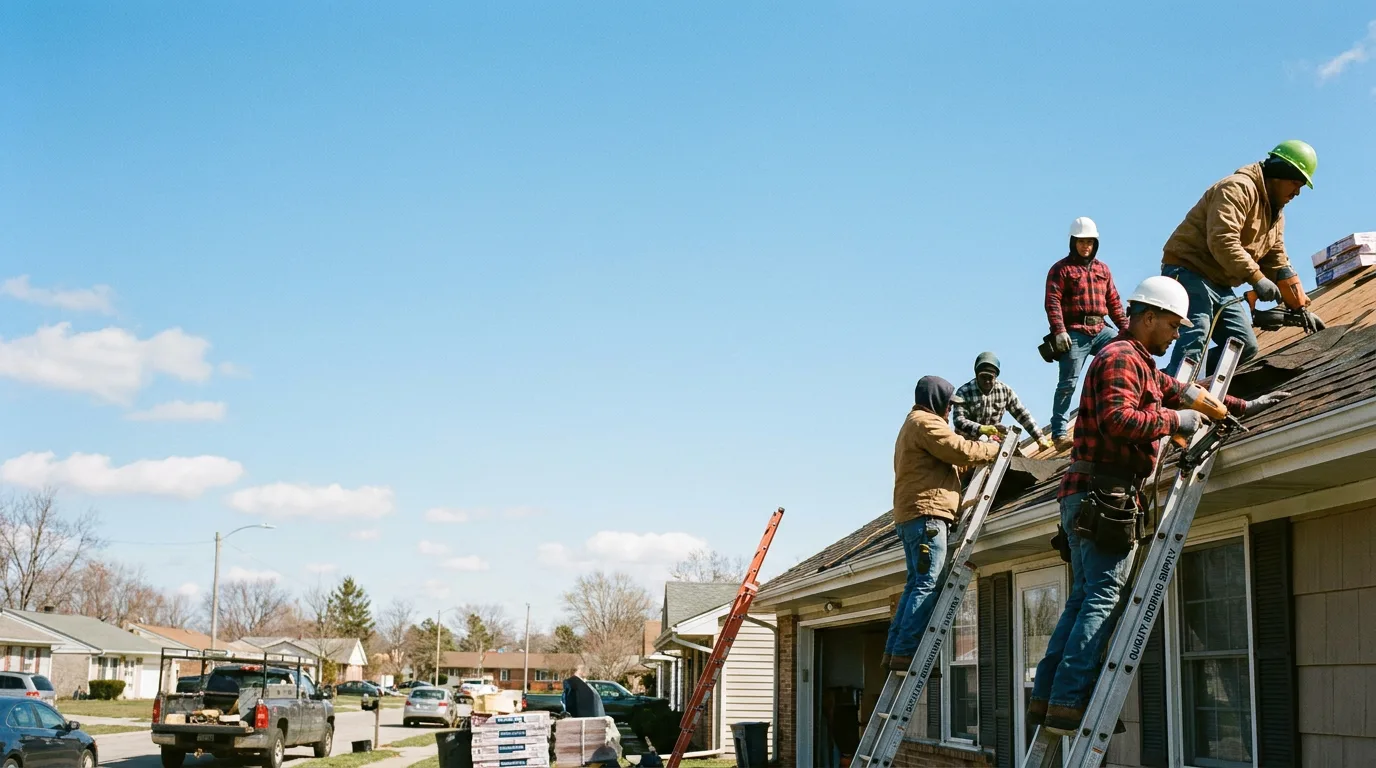 Roofing in Burgoon, OH near me